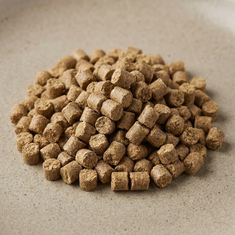 Granulated organic fertilizer