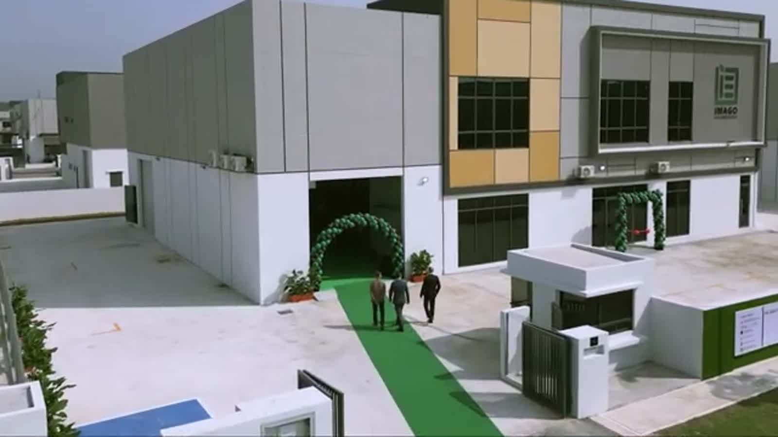 Exterior of an IMAGO Engineering poultry waste bioconversion plant